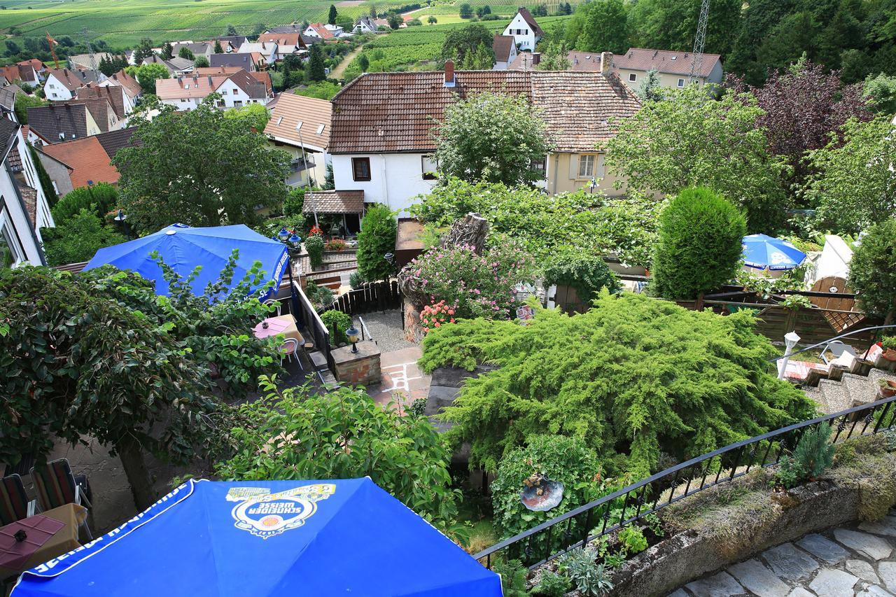 Pension Weinberg Mit Landhaus Nizza Gleisweiler Екстер'єр фото